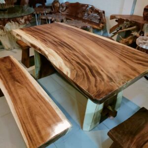 Ironwood Slab Dining Table