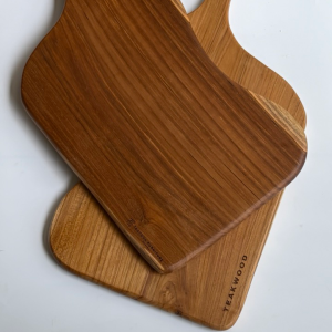 Tectona Signature Paddle Shaped Serving Board (51cm x 25cm x 2cm)