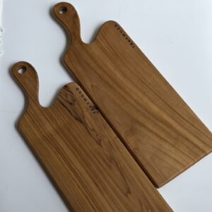 Teak Rectangle Serving/Cutting Boards (35cm x 25cm x 2cm)