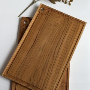 Teak Rectangle Cutting/Serving Boards (25cm x 40cm)